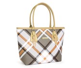 Dafne Checked Handbag