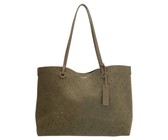 Quiz Ladies Faux Suede Bag - Navy - One Size