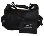 Victoria Caye Handbag With Buckle - Black