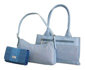 Large Waterproof Diaper Bag Set - Polka Dot