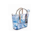 CRC Premium 8841 Handbag Set 2-in-1 - Blue