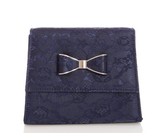 Quiz Ladies Faux Suede Bag - Navy - One Size