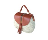 Fino Woven Straw Beach & Shopping Bag - Set of 4