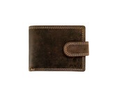 Kurgan Kenani Ostrich Leather Mens Wallet - Cognac