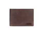 Kurgan Kenani Ostrich Leather Mens Wallet - Cognac