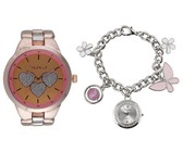 Bad Girl Scandal Analogue Watch - Rose gold & Grey