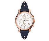 Citizen Gents Japanese Quartz Movement Blue PU Strap Watch