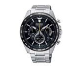 Seiko Gents Solar Powered Water Resistant Watch - Stainless Steel