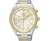 Seiko Gents Solar Powered Water Resistant Watch - Stainless Steel