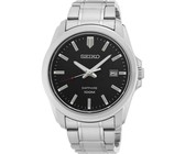 Seiko Gents Solar Powered Water Resistant Watch - Stainless Steel