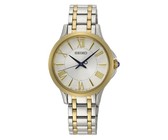 Ladies Seiko Two Tone Gold Dress Watch - SRZ526P1