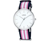 Lorus Ladies Stainless Steel Watch with Cubics Inside Dial - RG285LX9