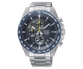 Seiko Gents Solar Powered Water Resistant Watch - Stainless Steel