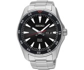 Seiko Gents Solar Powered Water Resistant Watch - Stainless Steel