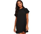 I Saw it First - Ladies Nude Zebra Printed Mesh T Shirt Dress