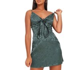 Quiz Ladies Petite Sage Floral Midi Dress