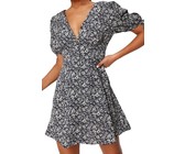 I Saw it First - Ladies Black Polka Dot Angel Sleeve Maxi Dress