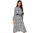 Quiz Ladies Petite Sage Floral Midi Dress