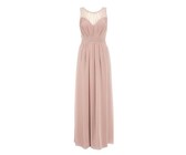 Quiz Ladies Wrap Embellished Maxi Dress - Blush Pink