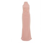 Quiz Ladies Wrap Embellished Maxi Dress - Blush Pink