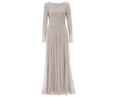 Quiz Ladies Sequin Cross Back Maxi Dress - Blush Pink