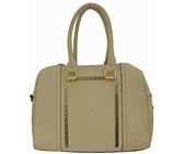 Alla Moda - Fashion Woman Tote Handbag with Lock