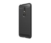 SIXTEEN10 Crystal Clear Carbon Fiber Design for Samsung S10 - Black