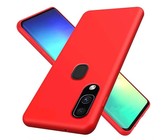 CellTime Galaxy S10 Plus Silicone Shock Resistant Cover - Red