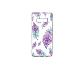 Hey Casey! Protective Case for Samsung S10e - Rainbow Feathers