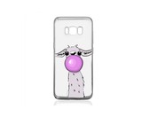 Hey Casey! Slim Fit Gel Case for Samsung S8 Plus - Bubblegum Llama