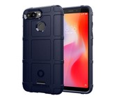 Ventilation Armor Rubber Gel Back Case for Huawei P30 Black