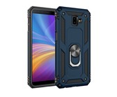 Carbon Fibre Effect Shockproof Back Cover Case for Nokia 3.1 Black