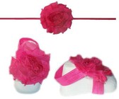 Baby Headbands Girls' Boutique Bow - Black, Hot Pink &White