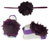 Baby Headbands Girls' Boutique Bow - Black, Hot Pink &White