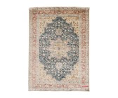 Apadana M-Nain Runner Dark Blue with Little Flower Motif (600 x 80)