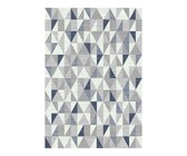 Apadana Myra Modern Grey and Blue Fleckled 230x160