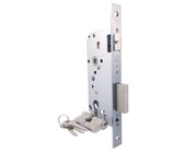 Cisa LL 10 Set 50mm Nickel Lock with Double Throw Deadbolt including cylinder