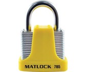 Cisa LL 50mm Padlock with 80mm Long Shackle