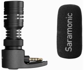 Saramonic SR-M3 Condenser Shotgun Camera Microphone with Headphone Output (Black)