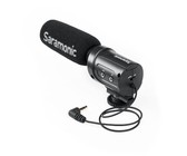 Saramonic SR-M3 Condenser Shotgun Camera Microphone with Headphone Output (Black)