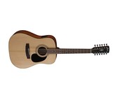 Cort AC120CE OP Classic Series Nylon String Acoustic Electric Cutaway Guitar with Bag (Open Pore Natural)