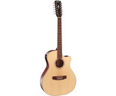 Tanglewood TWR2 SFCE Roadster II Series Super Folk Acoustic Electric Guitar (Natural)