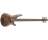 Ibanez SRC6-WNF SR Workshop Series 6 String SRC6 Crossover Bass Guitar (Walnut Flat)