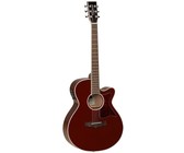 Cort AC120CE OP Classic Series Nylon String Acoustic Electric Cutaway Guitar with Bag (Open Pore Natural)