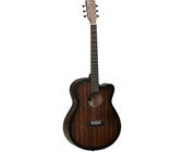 Cort AC120CE OP Classic Series Nylon String Acoustic Electric Cutaway Guitar with Bag (Open Pore Natural)