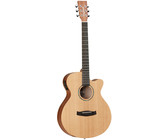 Tanglewood TWR2 SFCE Roadster II Series Super Folk Acoustic Electric Guitar (Natural)