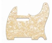 Allparts Electric Guitar 8-Hole 3-Ply Pickgaurd for Fender Telecaster Style Guitars (Tortoise Shell)