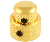 Allparts Guitar 7/16 Inch Tall Concentric Stacked Control Knob with Set Screw (Gold)