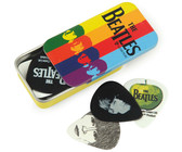 Planet Waves 1CAB4-15BT2 The Beatles Signature Medium Guitar Pick Tins - Stripes (Set of 15)