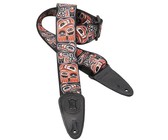 Levys MPSS2HG-001 2 Inch Sublimation Polyester Guitar Strap (Haida Totem)